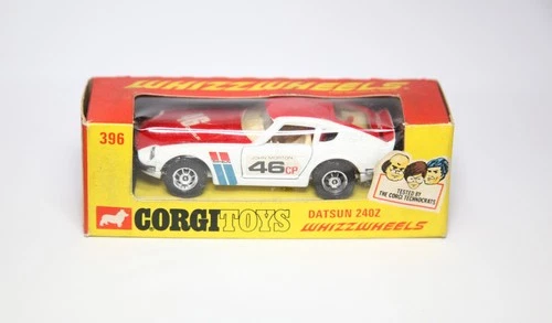 Corgi 396 Datsun 240Z In Original Box - Near Mint Vintage Original Lot 2