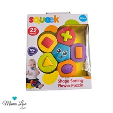 Shape Sorting Flower Puzzle