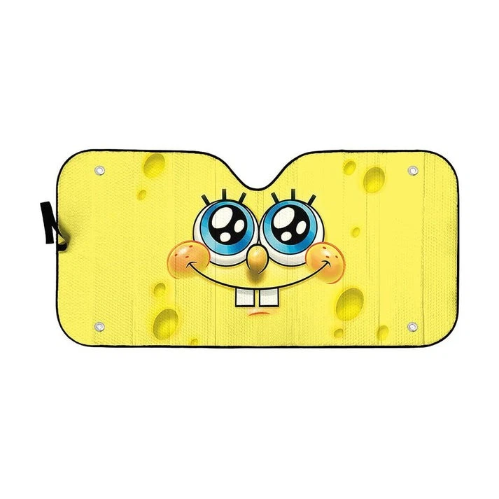 3D SpongeBob Custom Car Sun Shade