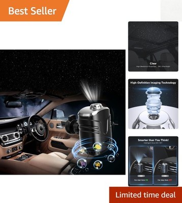 Star Lights for Car, Star Projector with Air Freshener, Ceiling Ambient Light...