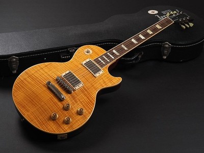 Gibson ギブソン　レスポールスタンダード　50S　2005 Gibson USA 50s Les Paul Standard Plus Top Trans Amber 2005 w/Hard