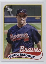 2023 Archives 1989 Topps Doubleheaders Greg Maddux John Smoltz #89DH-24 HOF 1ta0
