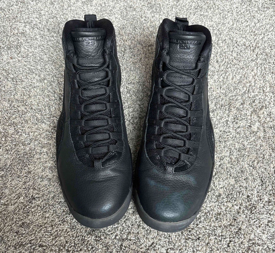 Nike Air Jordan 10 OVO черный промо образец F и F 2014 размер 16 мужчин - Изображение 3 из 4