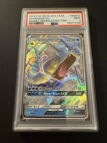 Gyarados GX SM212 Sm Holo PSA 9