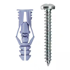 Wall Anchor Heavy Duty Triple Grip 60 #10's Cobra 172K