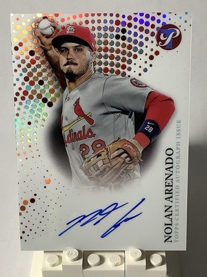 2022 Topps Pristine - Pristine Autographs Nolan Arenado #PA-NA (AU 