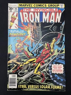 Iron Man #98 (1977). Marvel Comics. Sunfire!!!