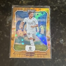 Panini 2022-23 Chronicles Luka Modric Real Madrid Playoff Star Parallel #71