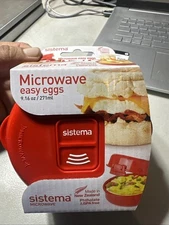 Sistema Microwave Egg Cooker and Poacher with Steam Release Vent