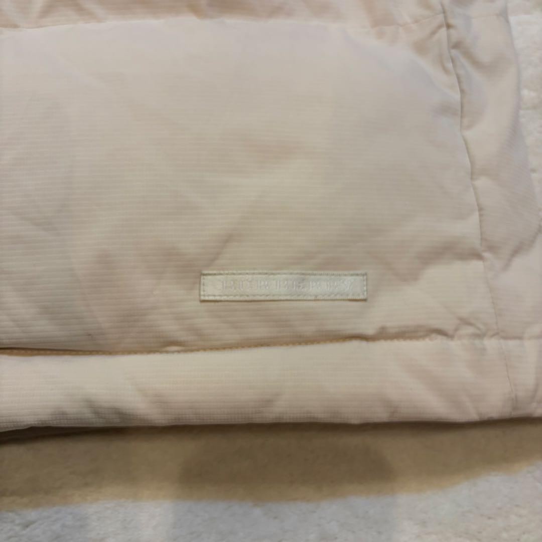 Burberry Nova Check Down Coat Beige Hooded Size L rare Men's From Japan thumbnail 14