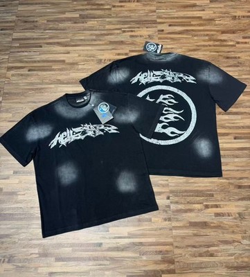 Hellstar tee shirt Men's Black Cotton NEW S-M-L-XL