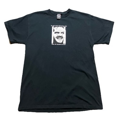 Catch 23 Mens T Shirt The Shining Go Sell Crazy Some Place Else Black Medium