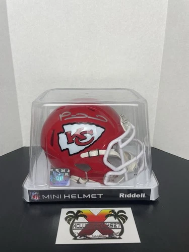 Patrick Mahomes Signed Kansas City Chiefs Mini Helmet - Fanatics COA
