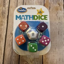 Thinkfun Jr. Math Dice Game Kids First Mental Math Game Ages 6 Educational Game