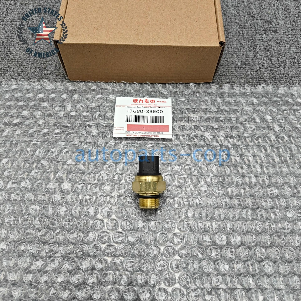 Heat Sensor Switch for Suzuki 17680-33E00 Thermal Switch,Fan Radiator Foto 4 de 4