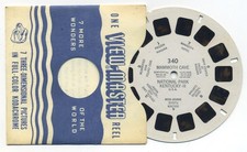 Mammoth Cave National Park II Kentucky mid 1940's View-Master Single Reel 340