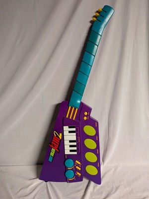 Vintage 1999 One Man Jam 2 MGA Electronic Toy Guitar Keytar Keyboard Drums...