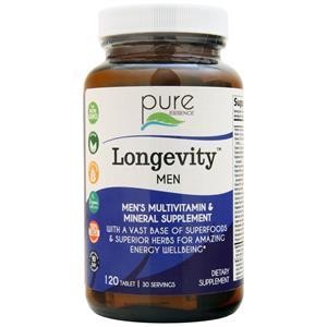 Pure Essence Longevity Men  120 tabs