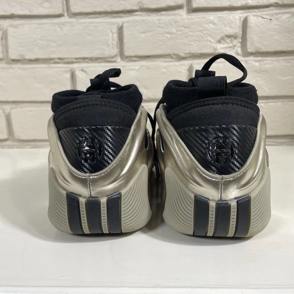 Adidas Harden Vol. 9 Shoes Cyber Metallic Men's Sneakers Size 12.5 - Image 2 of 4