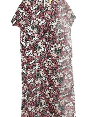 LTS Women's Jumpsuit UK 18 Multi Floral 100% Polyester Wide-Leg Jumpsuit