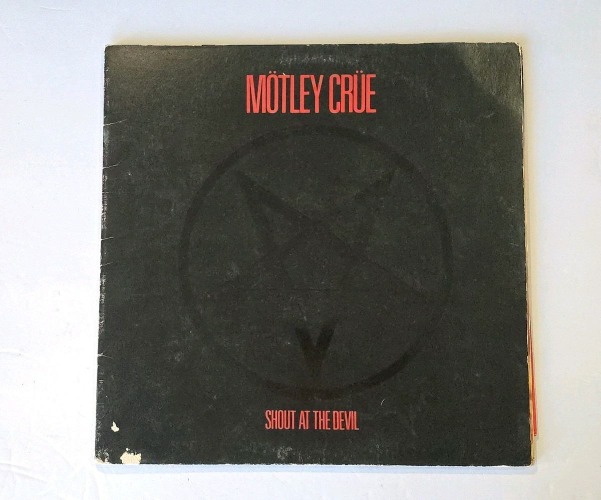 1983 Motley Crue Shout At The Devil LP Vinyl Record | eBay