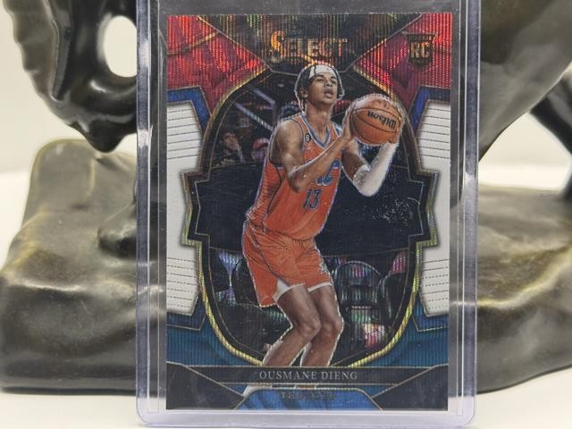 2022-23 Panini Select #76 Ousmane Dieng Tri-Color Prizms