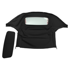 All Weather Convertible Soft Top For Mazda Miata 1990-2005 Black Glass Window