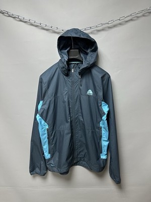Nike ACG Vintage Nylon Jacket Windbreaker Full Zip Blue Men's Size M Y2K 2000s