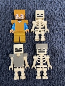 LEGO Minecraft 21127 The Fortress 100% Complete With 2/5 Instructions Good Shape