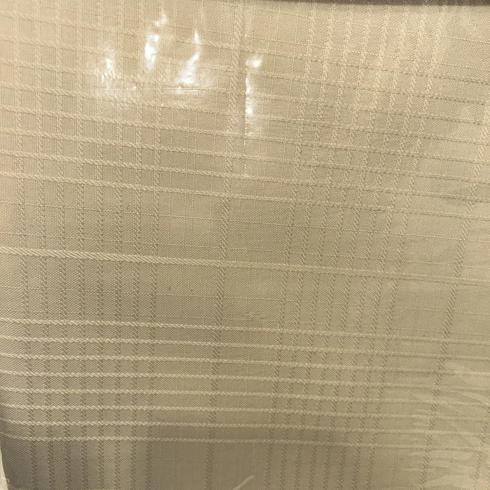 MANTEL LIVING QUARTERS 70” Redondo Crema Bonita Tela Tejida Nuevo en Paquete Foto 3 de 4