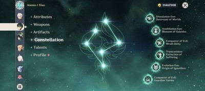 C6 Xiao / Many Weapons And Constellations / Old Whale Account / Genshin Impact