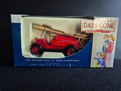 Days Gone Lledo Devon Fire Service 1934 Diecast Modell
