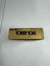 MINT 1982 Nintendo Game And Watch Donkey Kong Dk-52 Complete In Box MINT!! 🔥