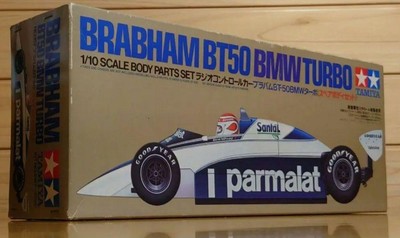 タミヤRC1/10F1ブラバム・BT50BMWターボスペアボディパーツセット新品 Tamiya 1/10 F1 Brabham BT50 BMW Turbo RC Car Body Set