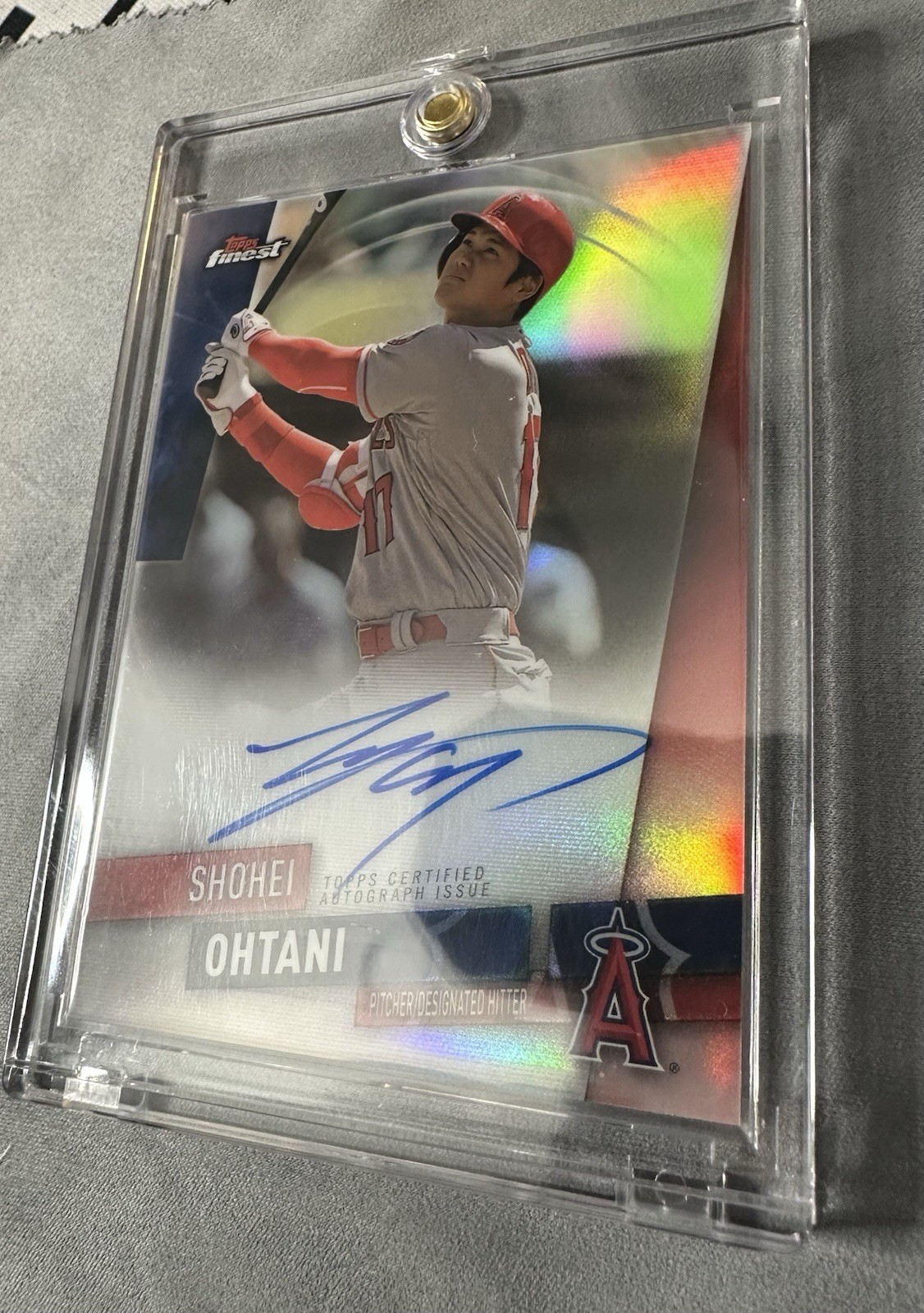 2019 Topps Finest - Shohei Ohtani 2nd Yr RC SP Refractor Auto! RC SIG!🔥😬👌 view 4