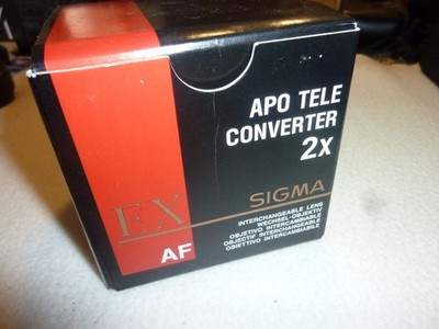 Sigma Apo Teleconverter 2x für Sigma SD