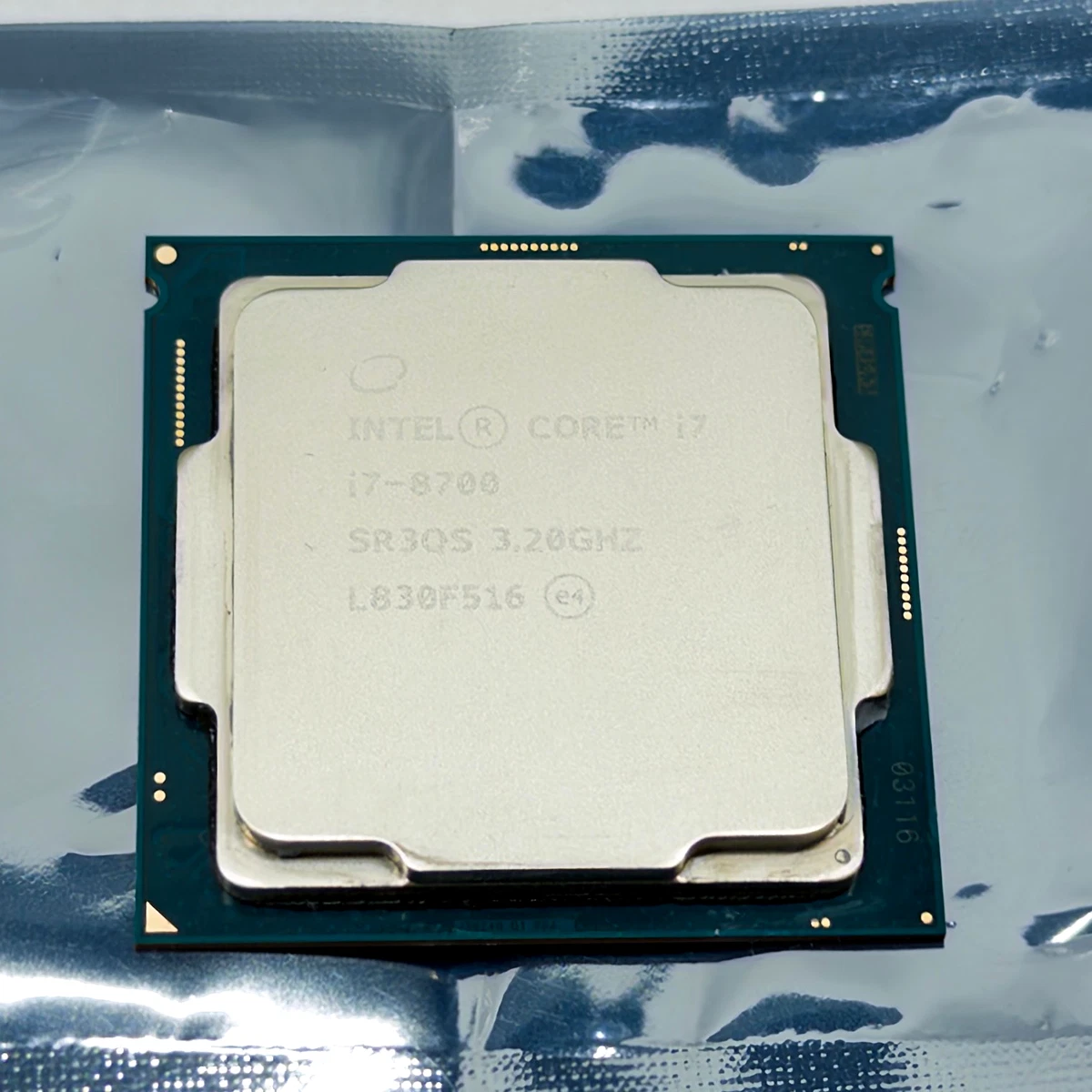 Intel Core i7-8700 Processor Model LGA 1151 (300 Series) Socket