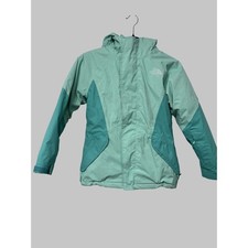 The North Face - Dryvent 3-1 Jacket Coat Youth Medium 10/12 Teal Mint
