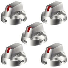 Samsung DG64-00473A Range Stove Burner Control Knobs 5 Pack New