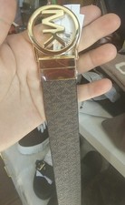 Michael Kors Women's Twist Reversible Belt Size Large