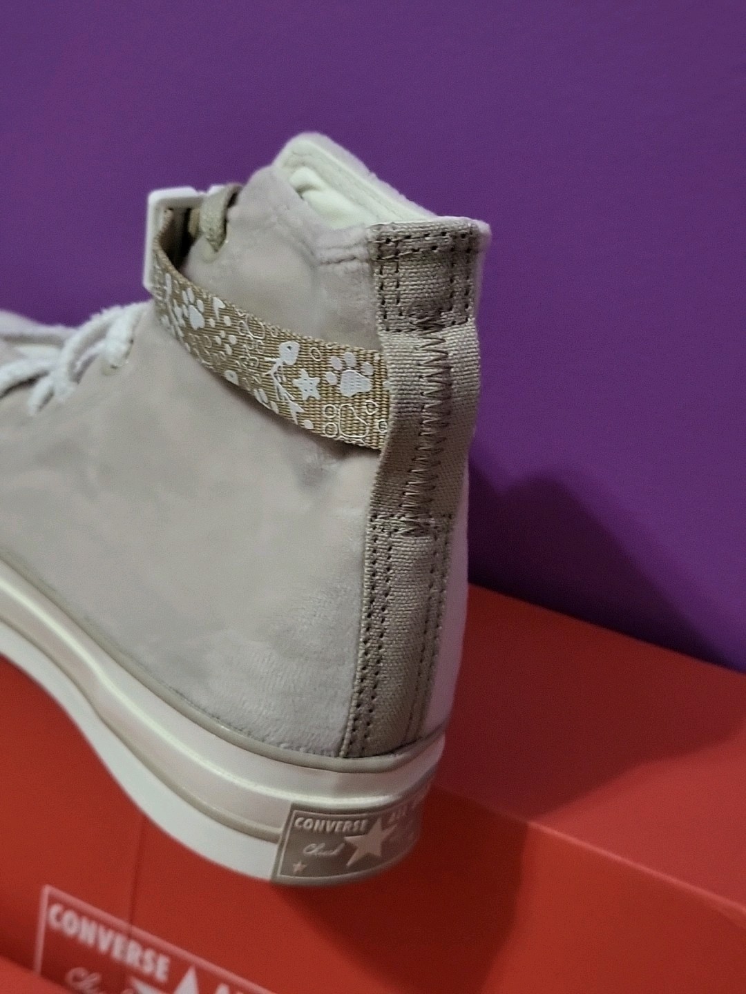 New Converse Chuck Taylor 70 Hi Stone Sz 8 Sneakers Women Shoes "Cat" Boots 💝 thumbnail 17