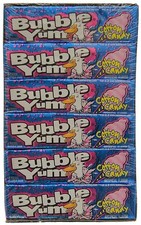 Bubble Yum Cotton Candy Bubble Gum - Soft and Easy to Chew, Long-Lasting Origina