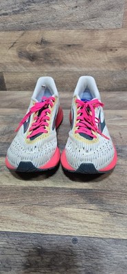 Brooks Hyperion Tempo Running Shoes Womens Sz 9.5 Gray Coral 1203281B110