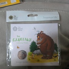 THE GRUFFALO - 2019 Royal Mint Brilliant Uncirculated 50p Fifty Pence Coin Pack