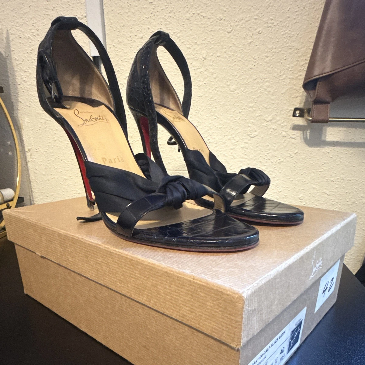 Christian Louboutin Women's Leather Heels for sale | eBay