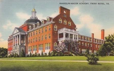 Postcard Randolph-Macon Academy Front Royal VA