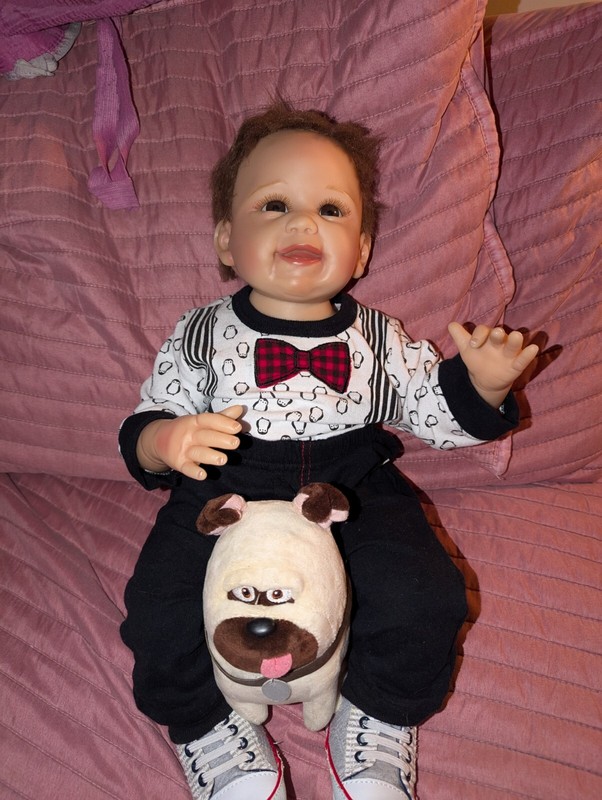 Ashton Drake Linda Murray Vinyl Boy Doll Exc