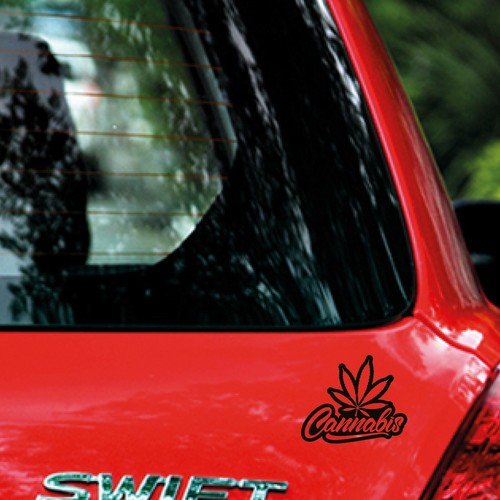 Cannabis Leaf Sticker Weed Rasta Marijuan Funny Car Laptop Decal Vinyl Sticker - 第 3/5 張圖片