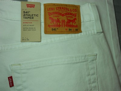 levis 541 white jeans