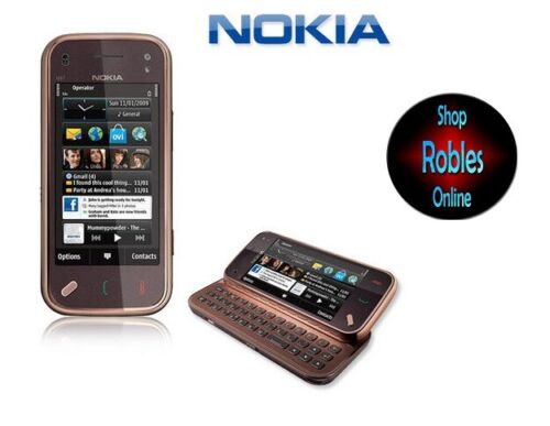 Nokia N97 Mini 8GB Garnet (Simlock Frei) 5MP WLAN 3G GPS Finland Neuwertig OVP - 第 1/2 張圖片